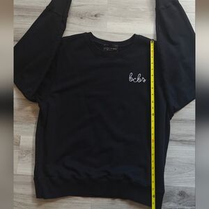 BCBS Men's Black Crewneck Sweater